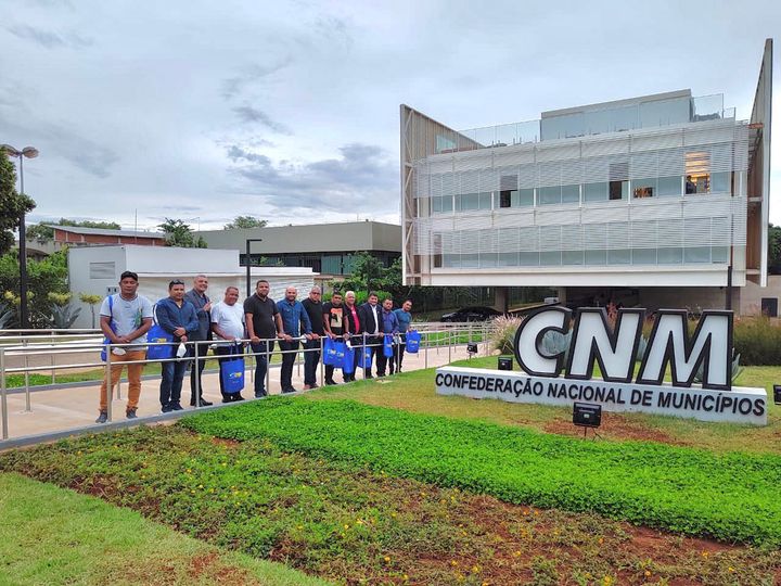 Vereadores de Laranjal do Jari estiveram na CNM em Brasília